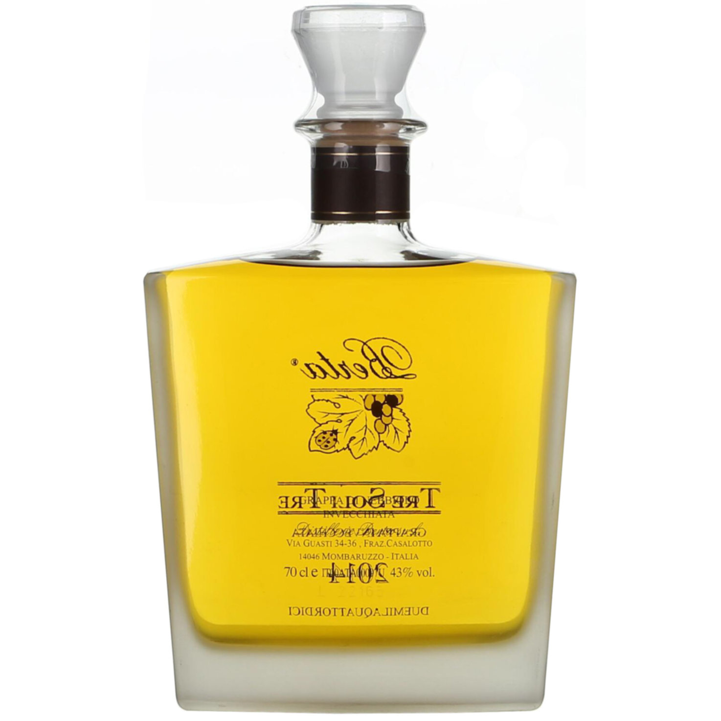 Grappa Berta Tre Soli Tre -70cl