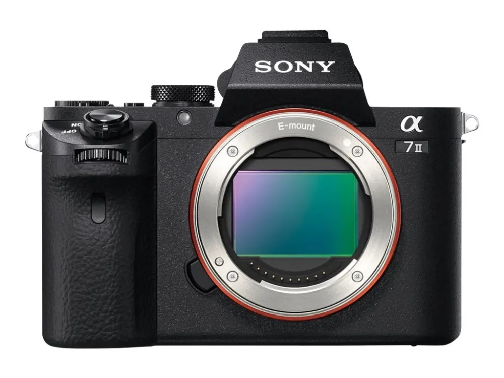 [OUTLET] - Sony a7 II ILCE-7M2 - Digitalkamera - spejlløst - 24.3 MP - Full Frame - 1080p - kun kamerahus - Wi-Fi, NFC - sort