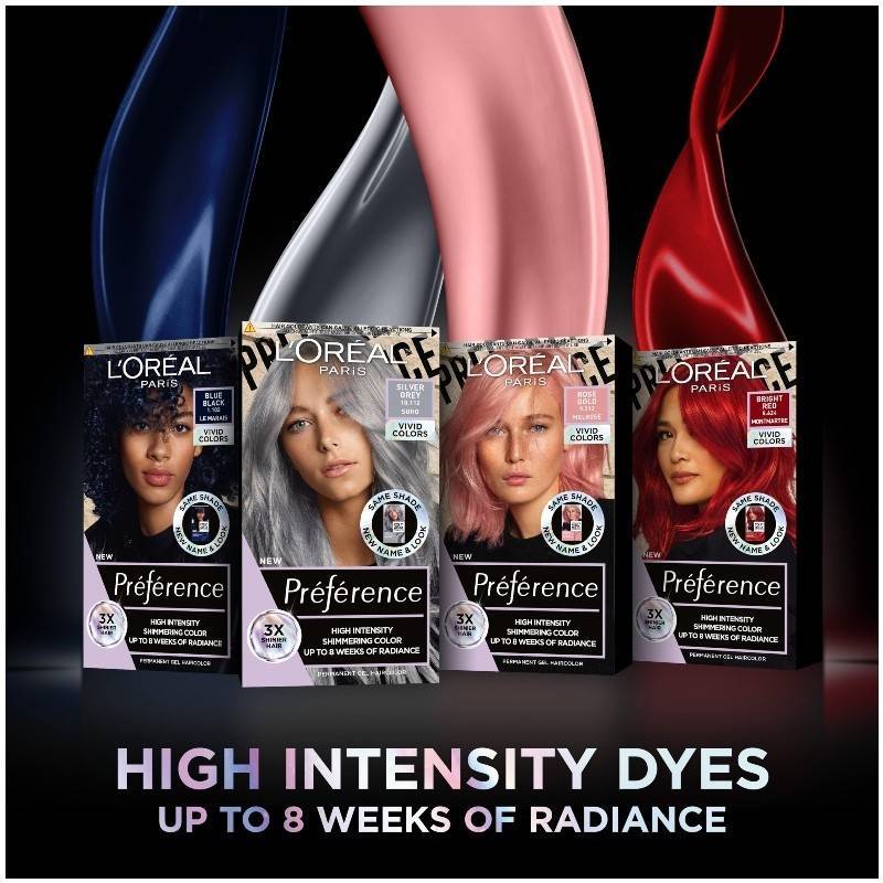 L'Oréal Paris Préférence Vivid Colors - 8.624 Bright Red