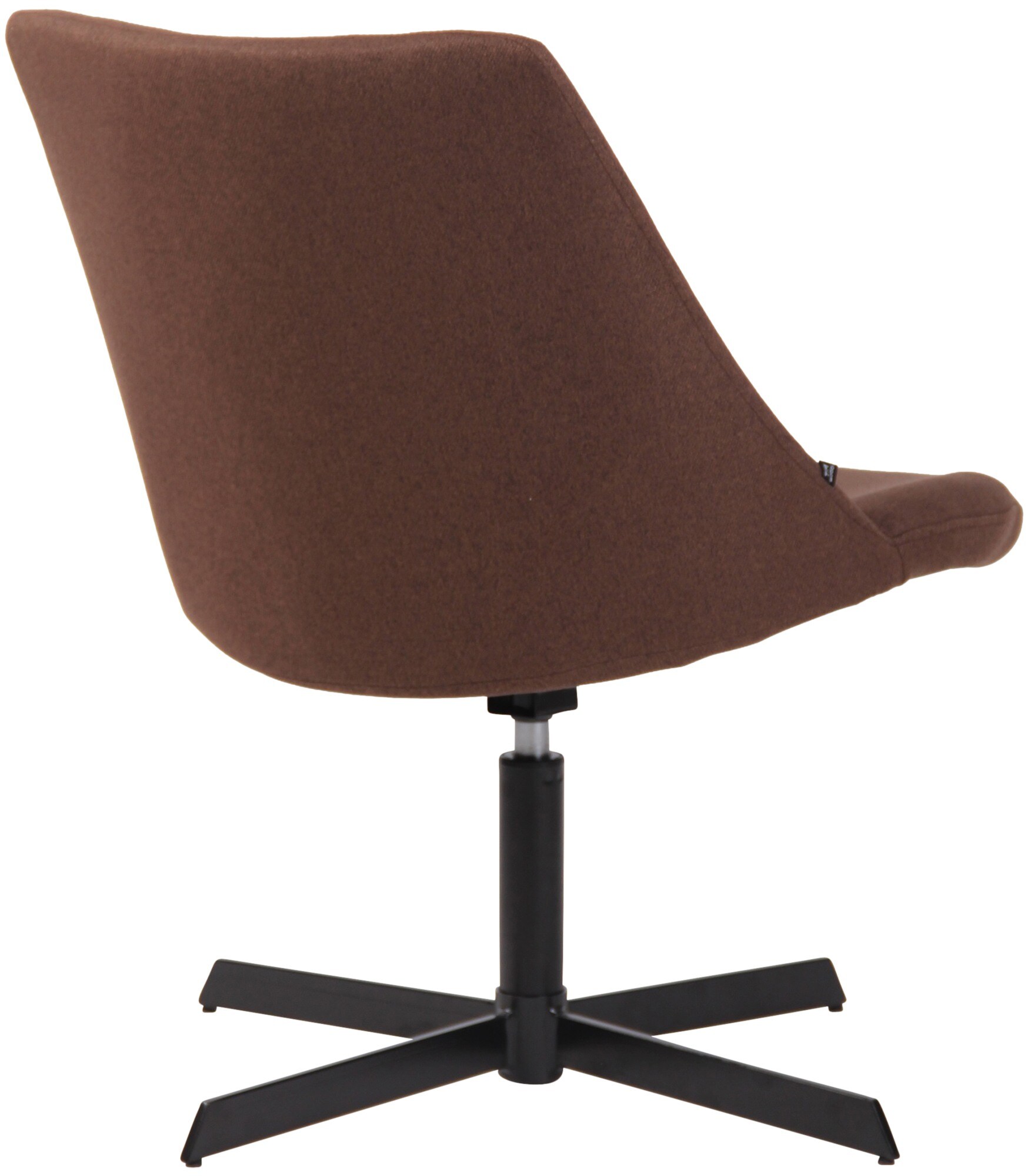 CLP Lounger Granby I 360 Grad Drehbarer Relax Sessel Mit Stoffbezug I Ergonomisches Design Mit Bodenschonern I Polsterstuhl Mit Rückenlehne