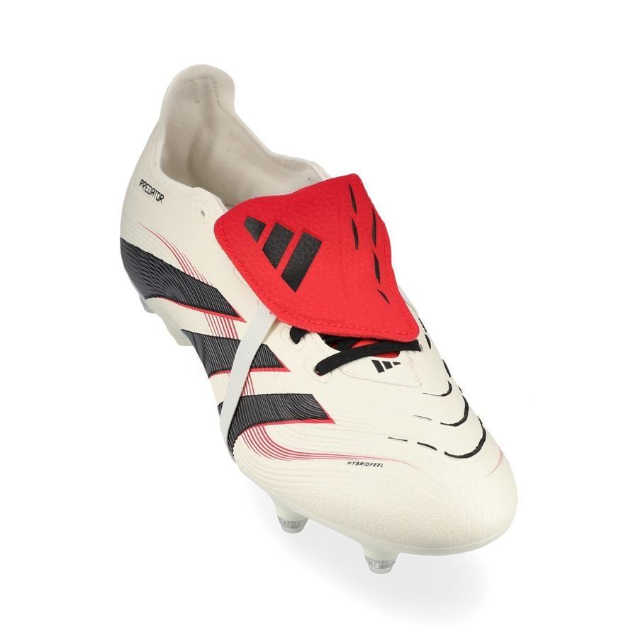 adidas Predator League Fold-over Tongue SG Champagne - Blanc/Noir/Pure Ruby