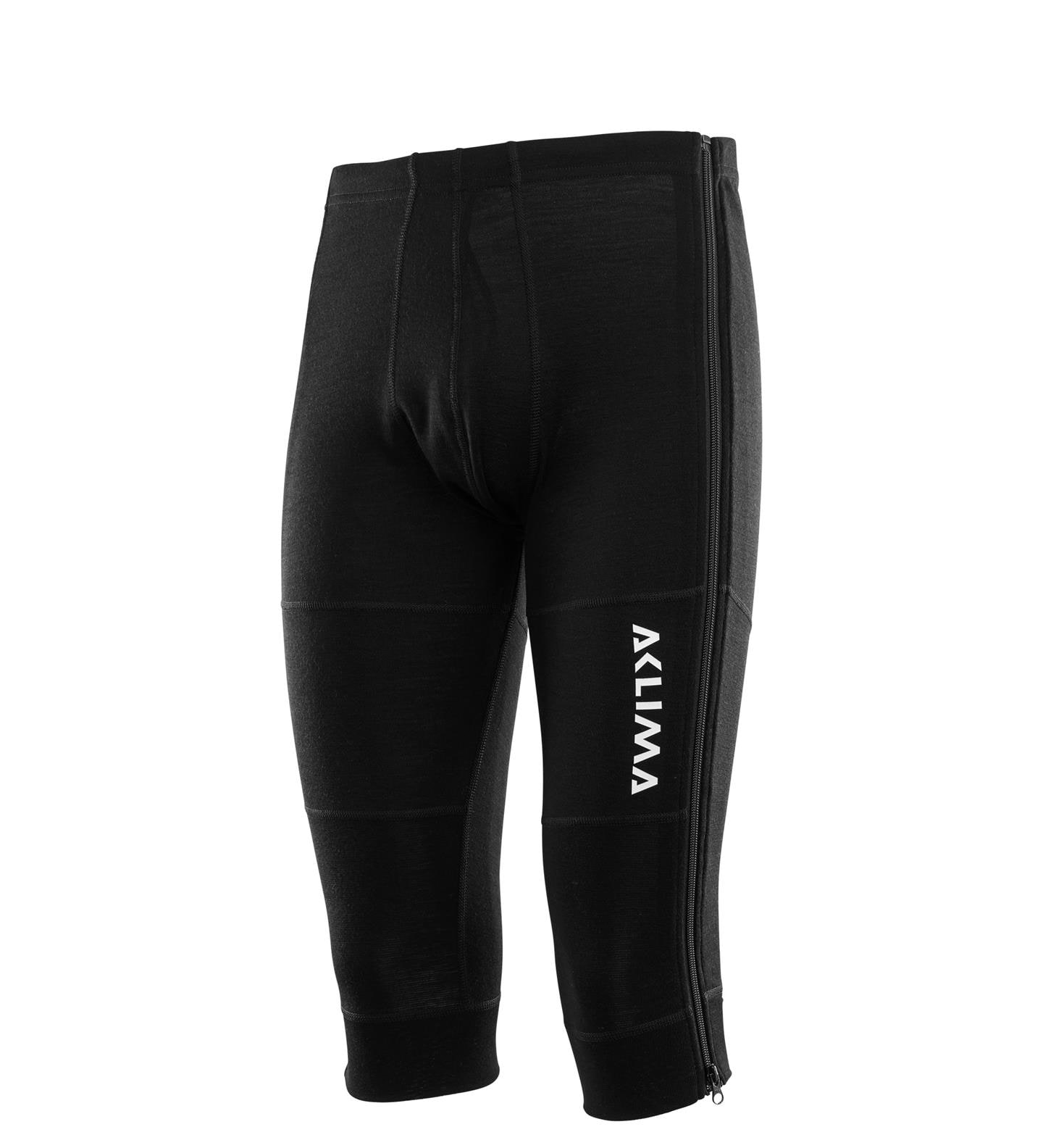 Aclima WarmWool 3/4 Zip Longs M's<br>Varm longs i 3/4 lengde med glidelås!