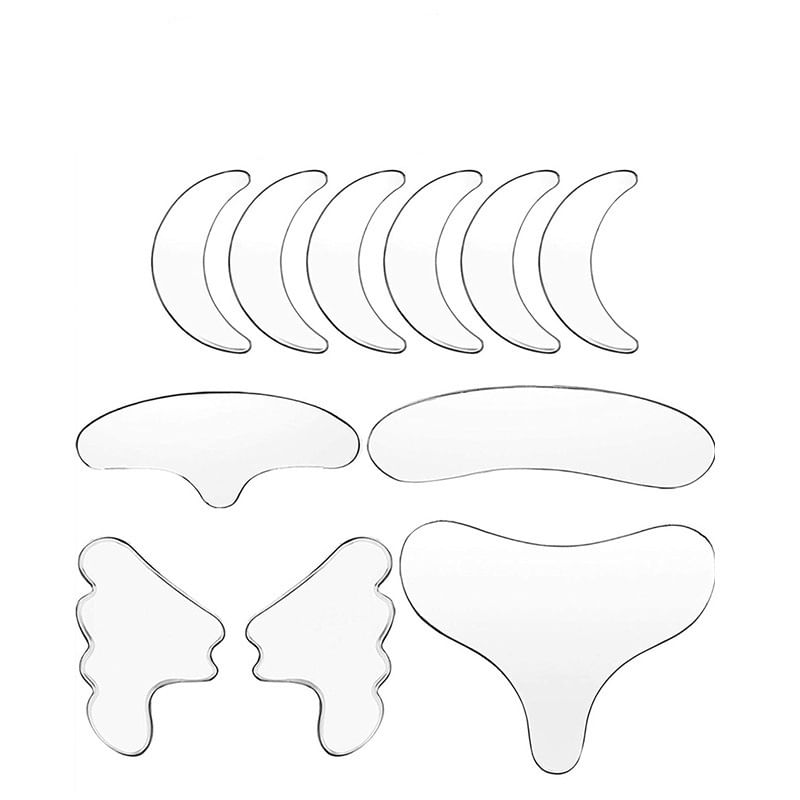 Porcini - Set van 11: Siliconen anti-rimpelpleister