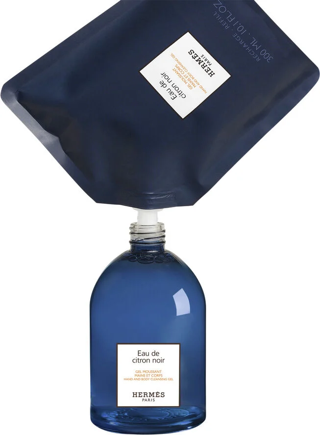 HERMÈS Eau de citron noir Hand and Body Cleansing Gel Refill 300 ml