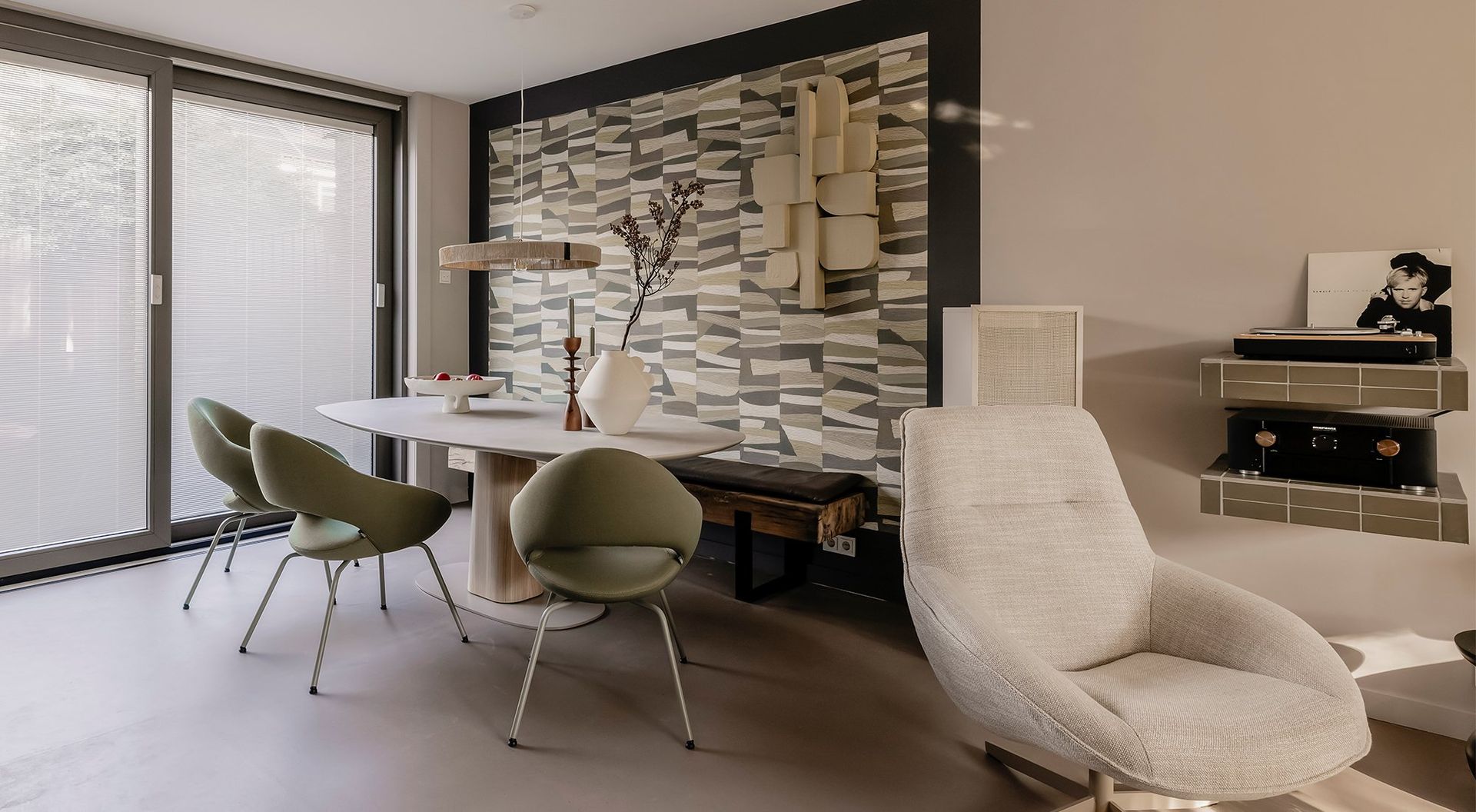 HKLIVING   Modernist Wanddecoratie