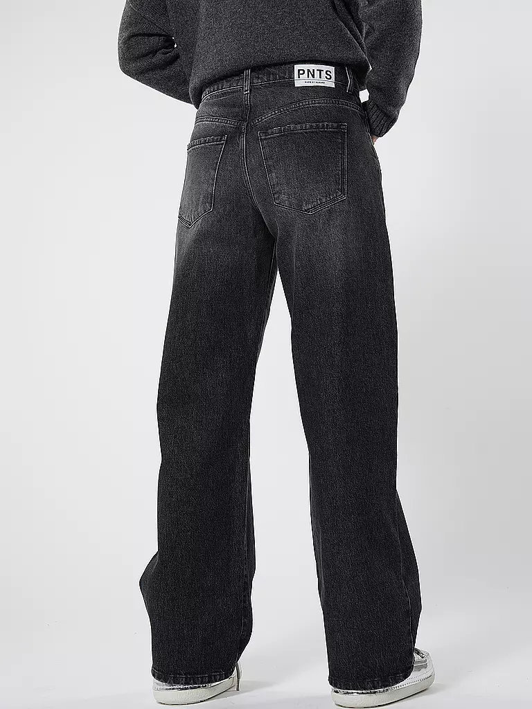 PNTS Jeans Wide Leg THE LOOSE grau