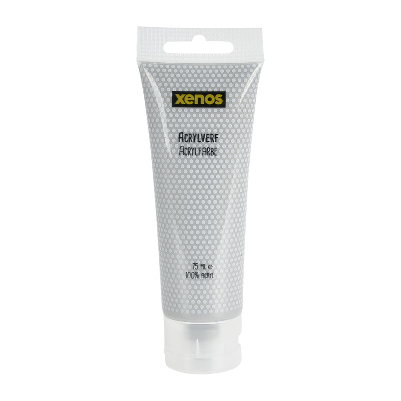 Acrylverf zilver - 75 ml
