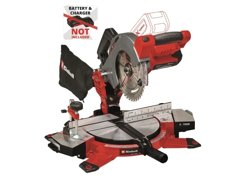 Einhell Einhell TE-MS 18/210 akku kap-/geringssav Ø210 mm 18V u/batteri og lader - SOLO