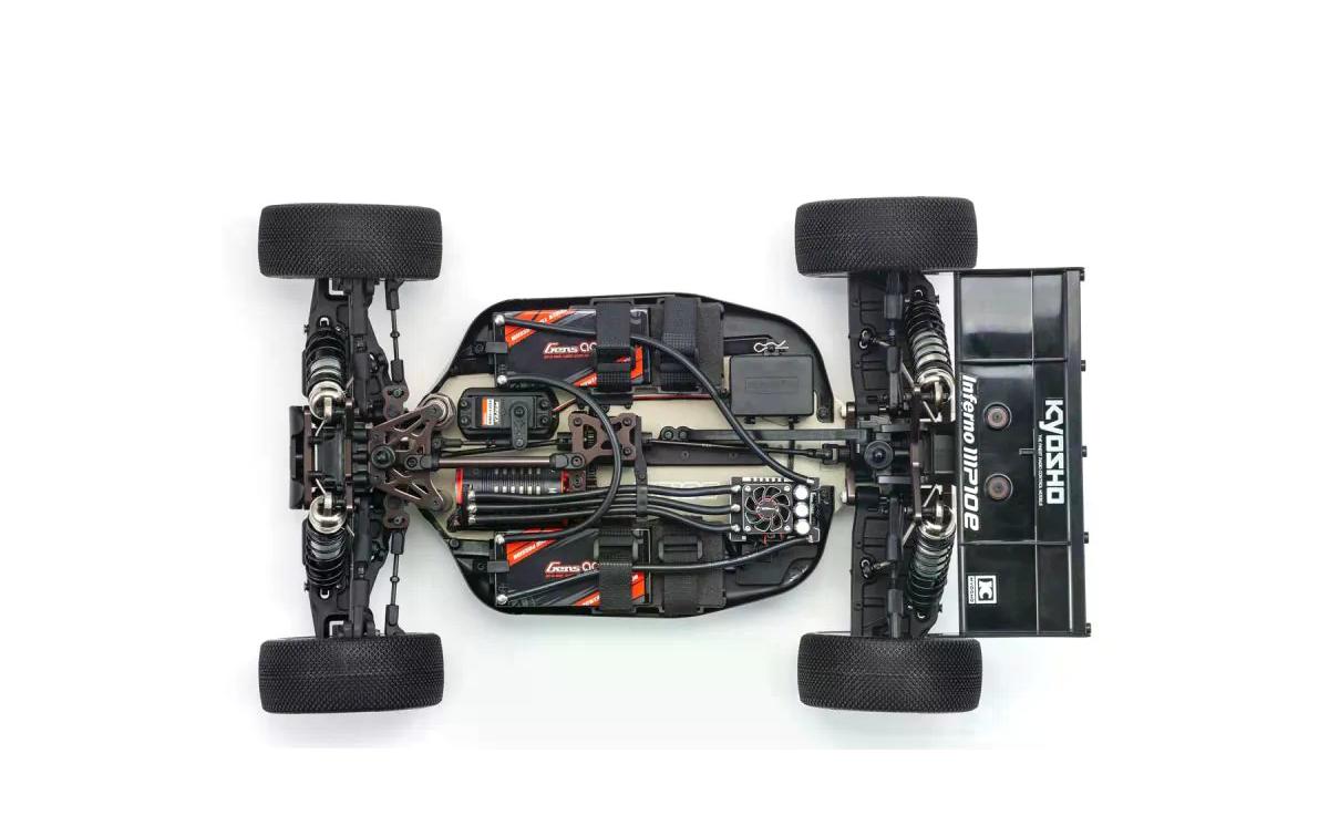 Buggy Inferno MP10e TKI2 4WD Bausatz, 1:8<br>High-Performance EP Buggy Kit für Rennen