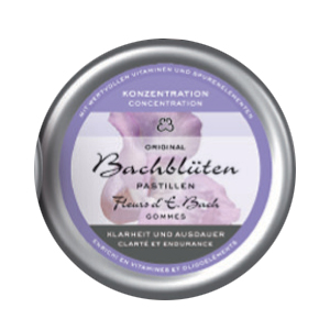 BIOLIGO Dr Bach Pastillen<br>50 g, Dose, Pastillen, Konzentration