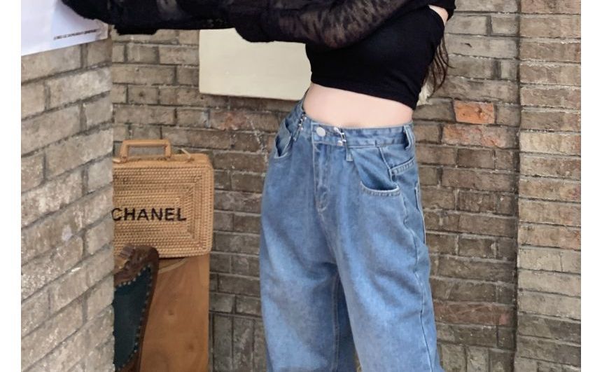 Maisee - Haltertop met effen kralen en bolero