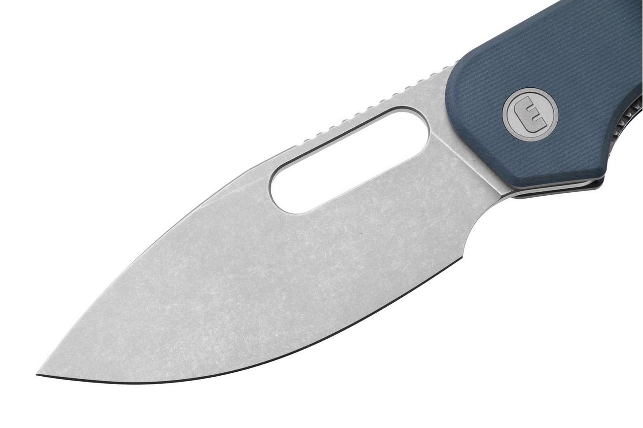 Eutektik EFD EFD-DSW-R Stonewashed 14C28N, Blue G10, zakmes