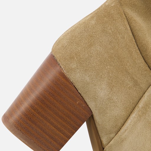 Cellini enkellaarsjes beige Suede