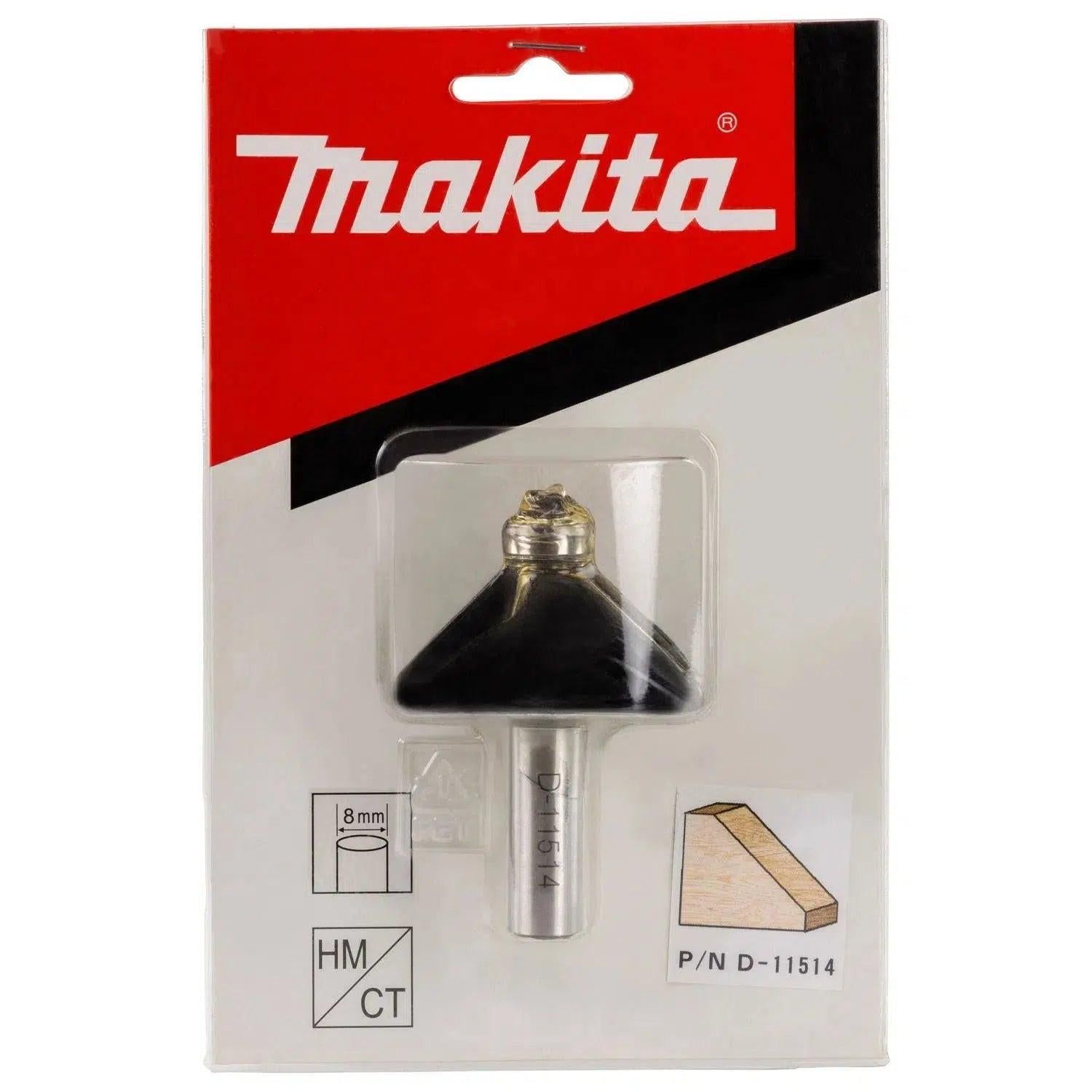 Makita D-11514 Freesbit Fasefrees 45°   lager S 12mm 50,8x22,23mm