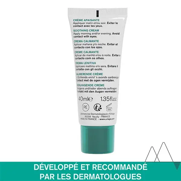 Creme Suavizante Hidratante Hyséac da Uriage 40ml