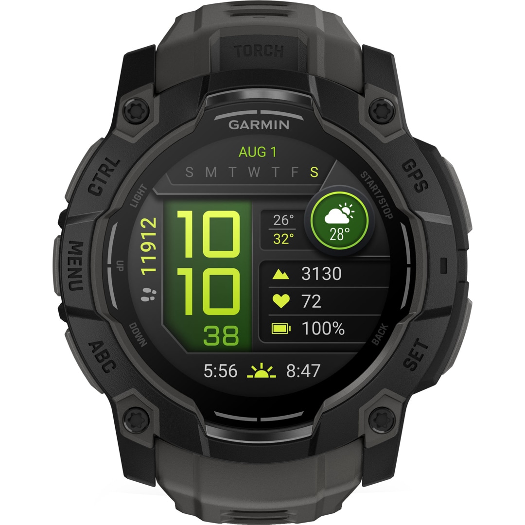 Garmin Instinct 3 – 50mm AMOLED Schwarz