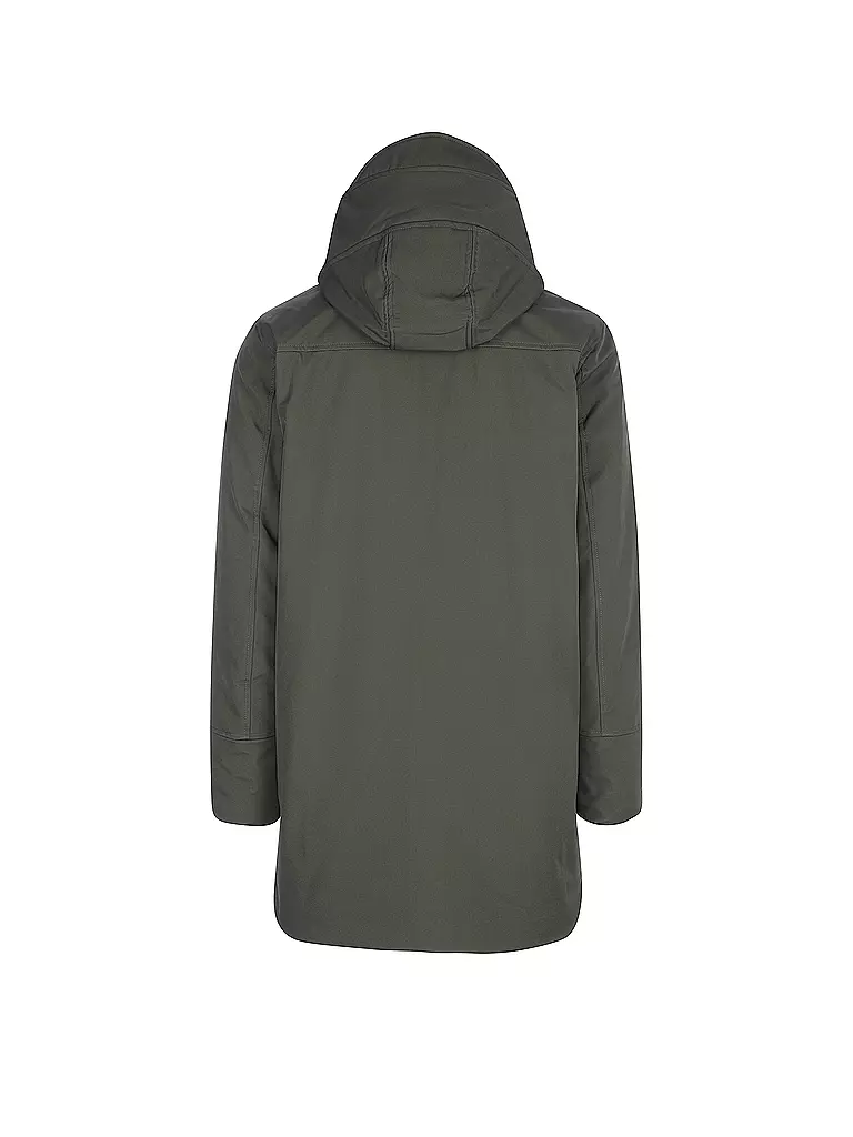 KNOWLEDGE COTTON APPAREL Softshell Parka grün