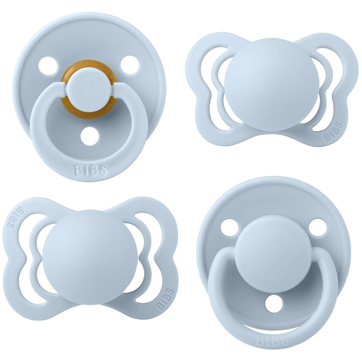 BIBSBIBS   Schnuller Try It Collection 4er Pack baby blue