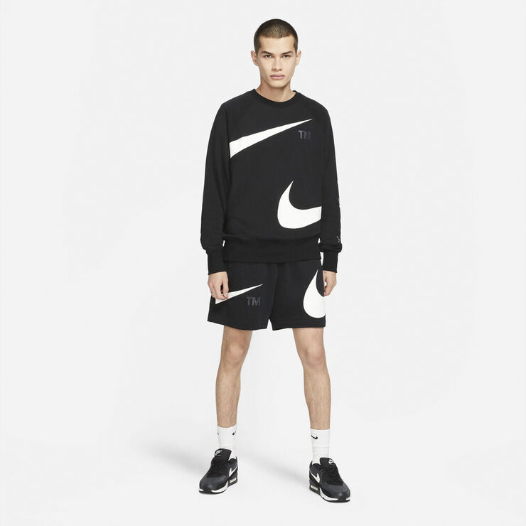 Nike Sportswear Swoosh Sweatshirt Sort