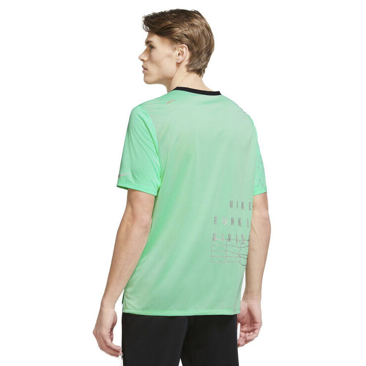 Nike Dri Fit Run Division Rise 365 Flash T Shirt Grøn