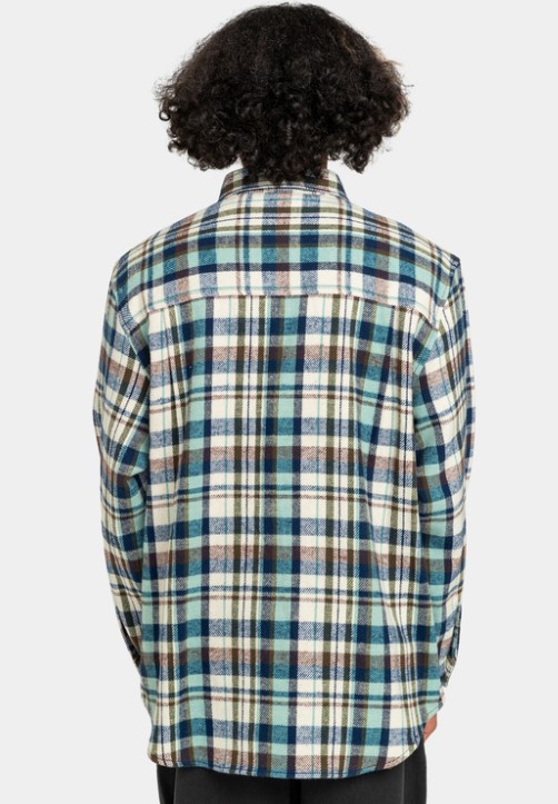 Element Hueco Classic LS Hueco Plaid Chestnut Mineral