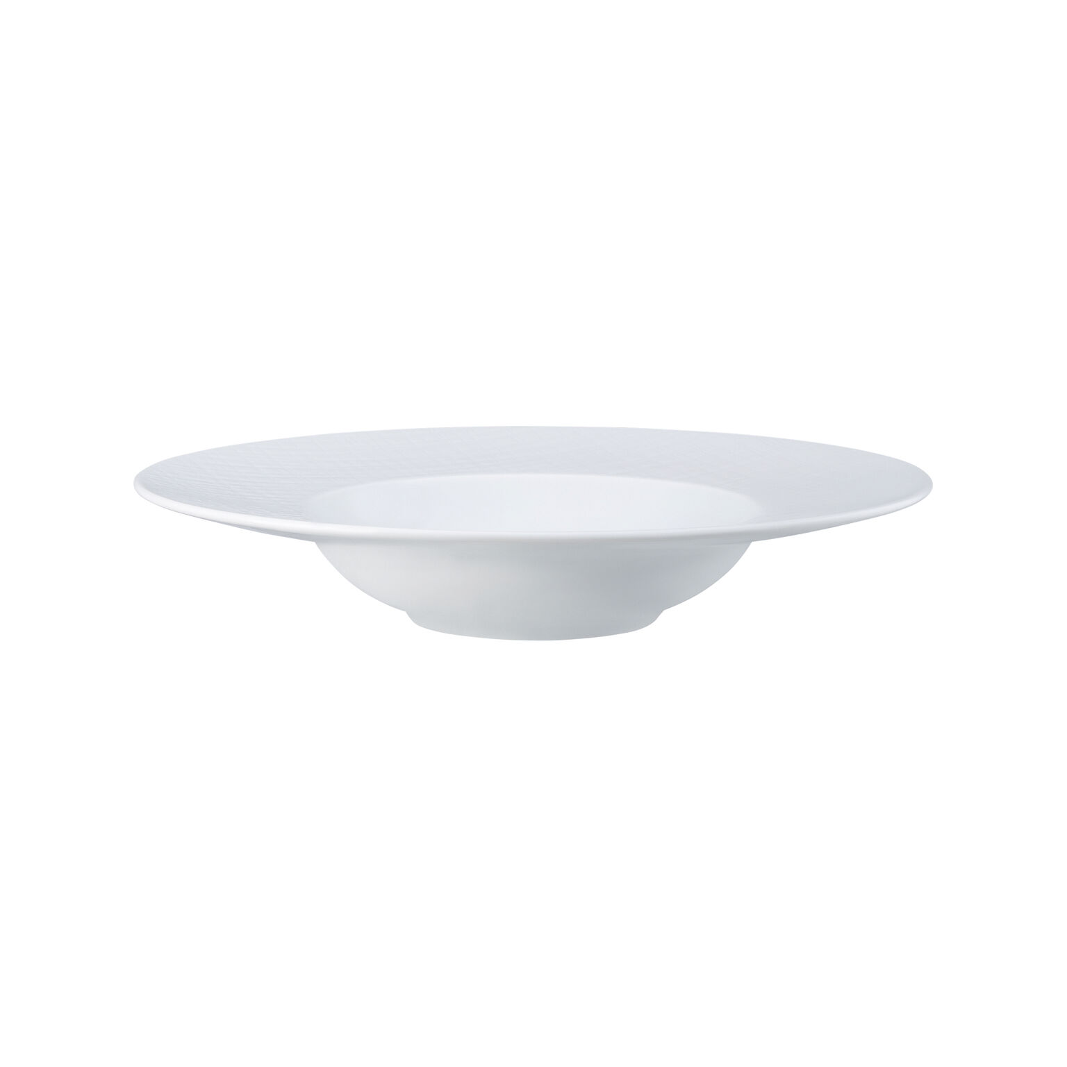 Mesh Weiss Fahnenteller 28 cm tief
