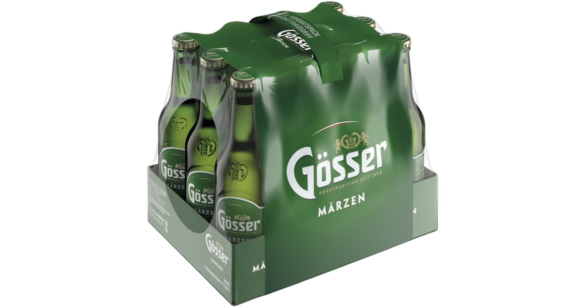 Gösser Märzen Tray 12x 0,33 Liter (Einweg)