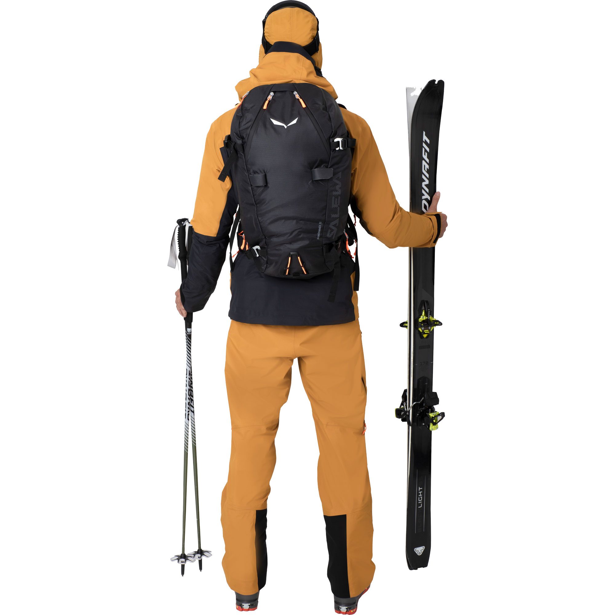SALEWA Sella 3L PTX Hardshelljacke Herren golden brown