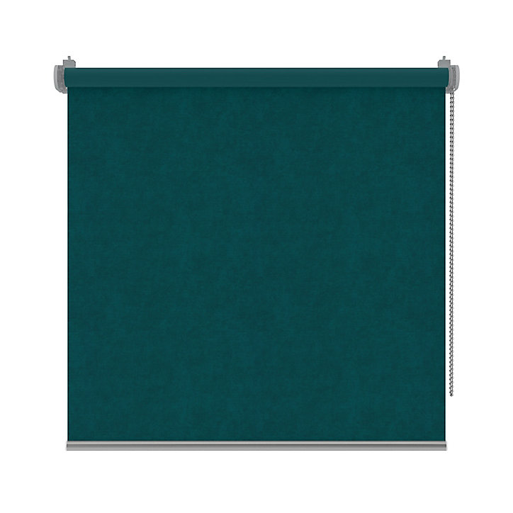 Store enrouleur occultant Velours bleu 60 x 160 cm