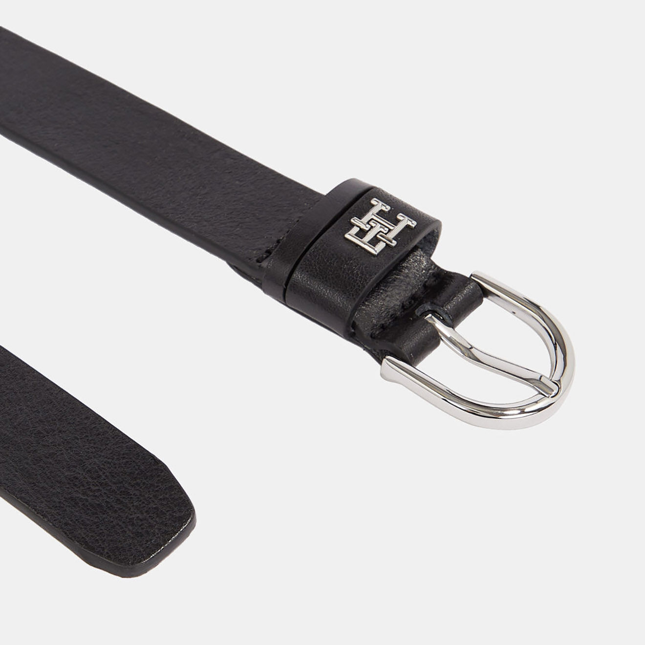Tommy Hilfiger Ceinture en Cuir Timeless noire