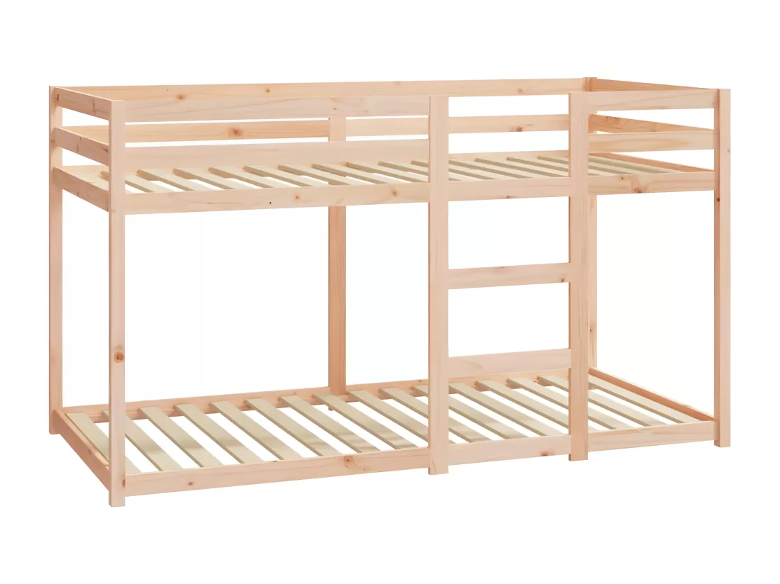 Lit superposé 90x190 cm Bois de pin massif