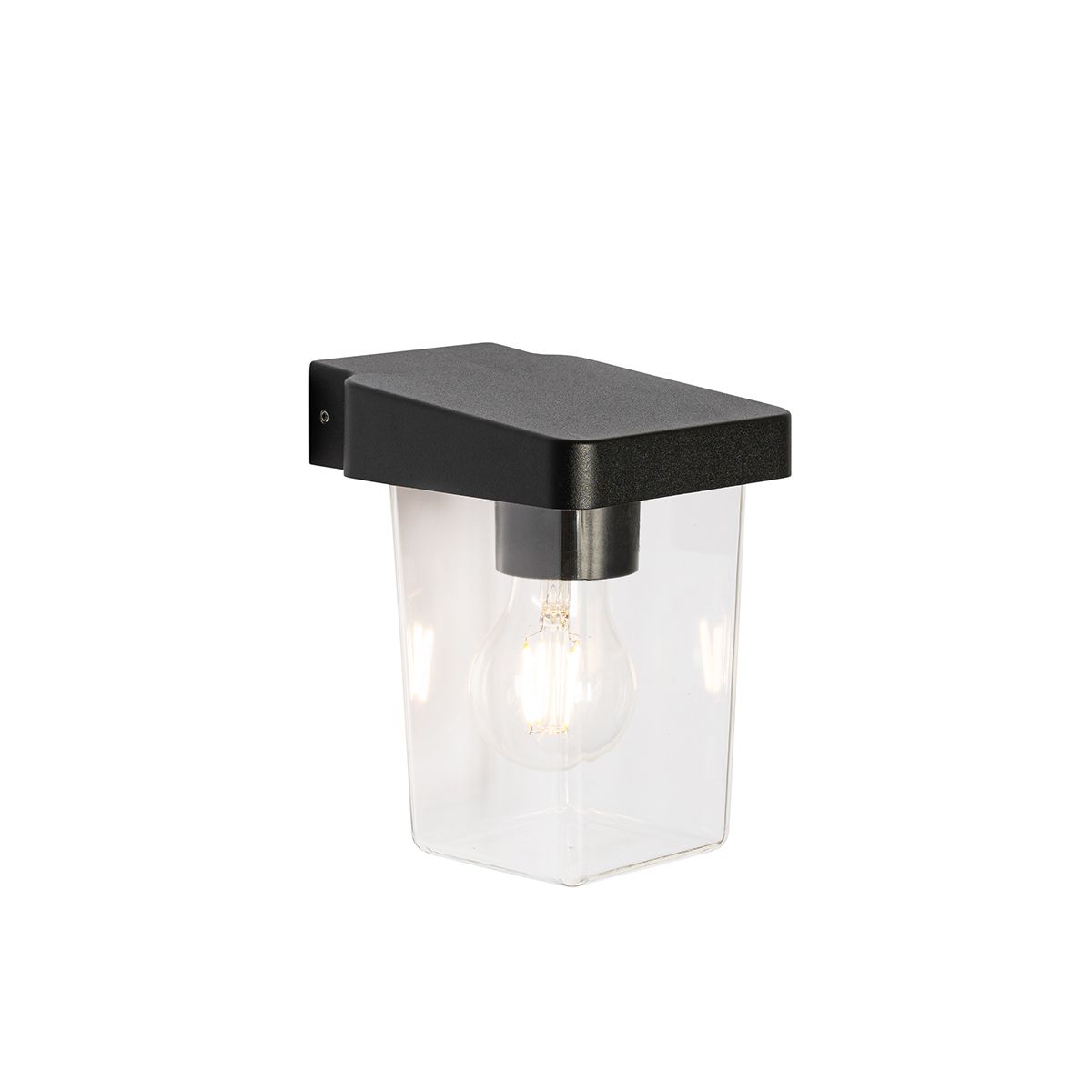 Moderne buiten wandlamp zwart IP54 - Chimay