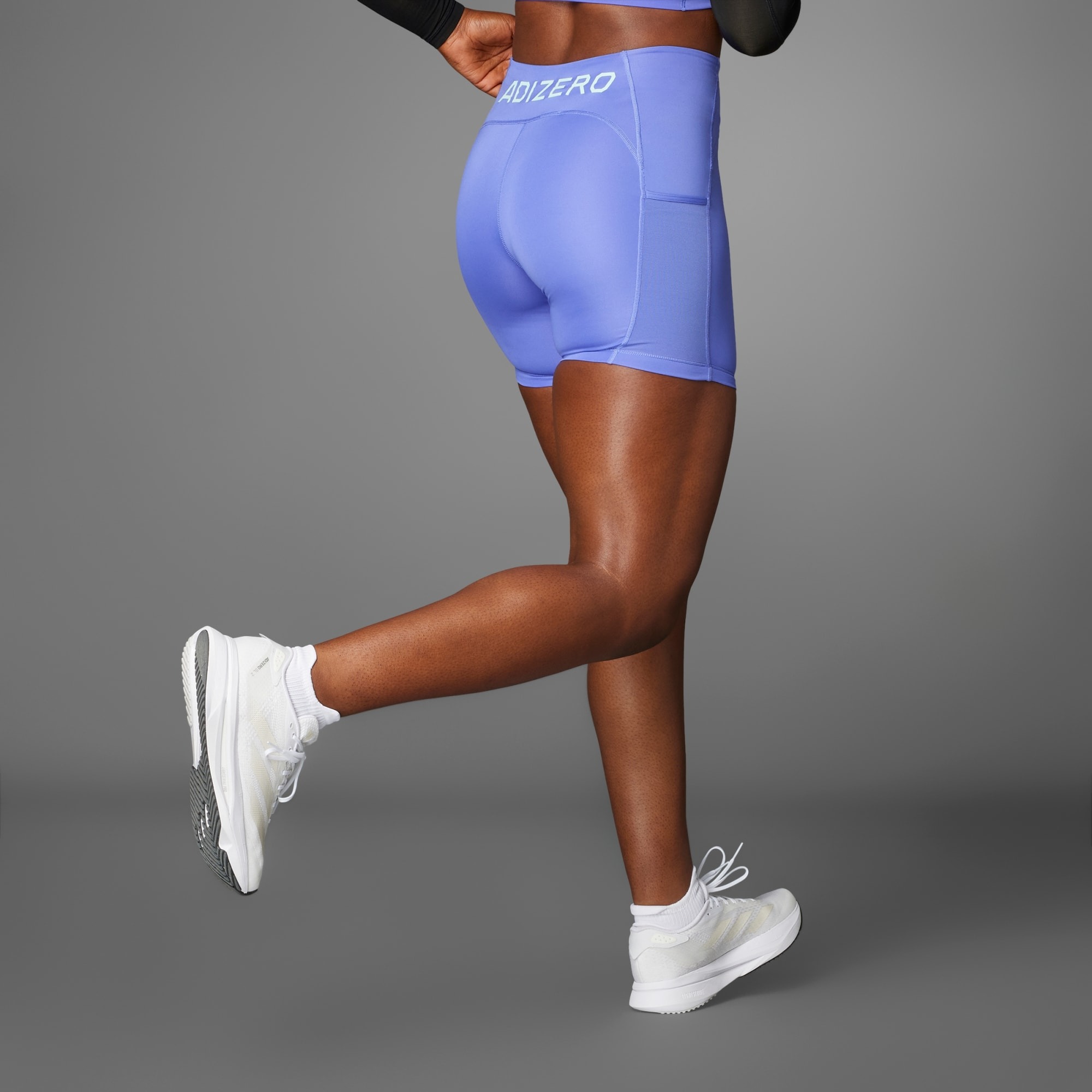 Adizero Shorts Legging Dame Semi Cobalt Blue