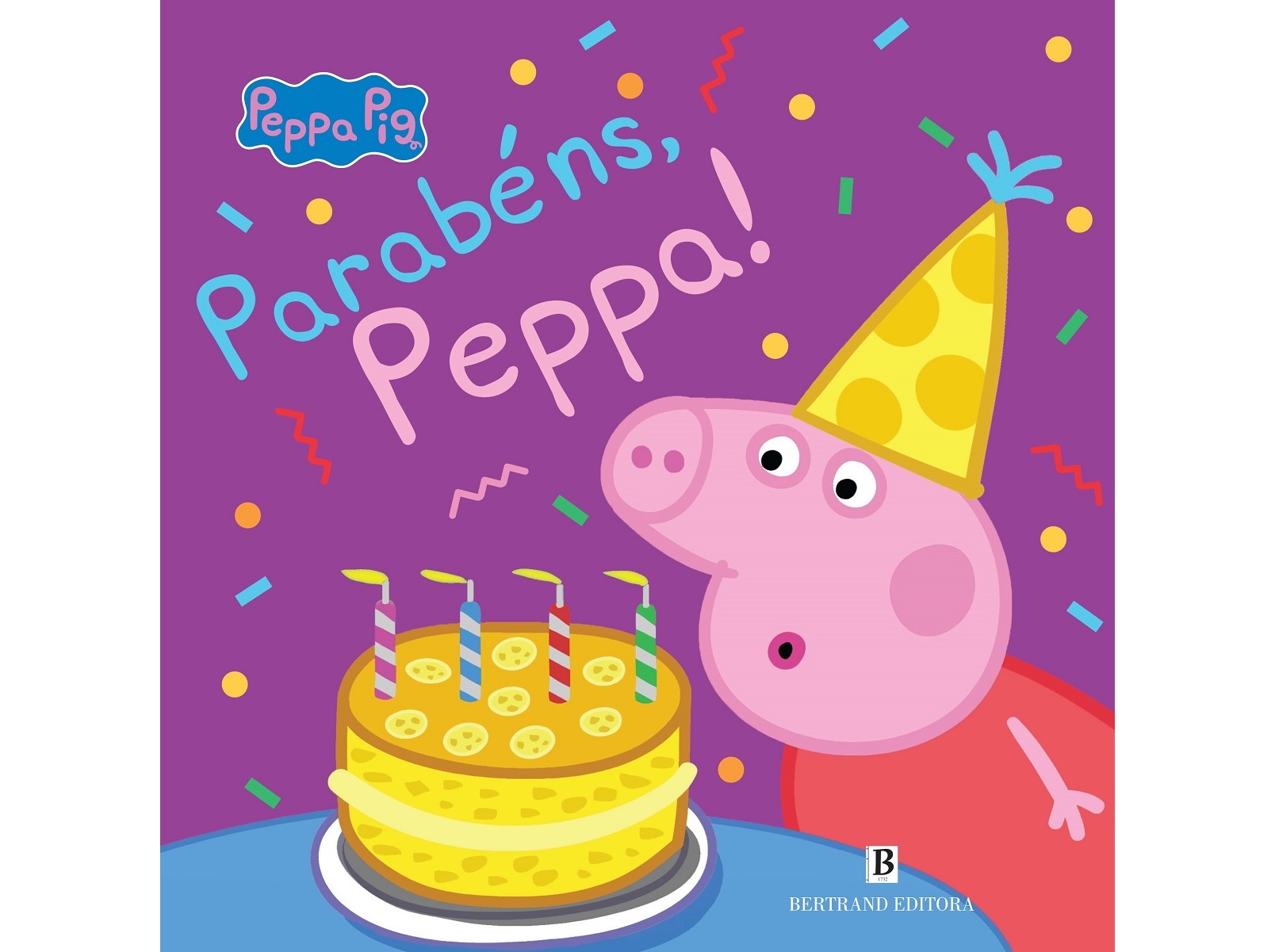 LIVRO PARABÉNS PEPPA! DE NEVILLE ASTLEY