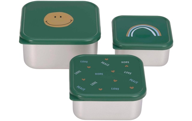 LÄSSIG Lunchbox »3er Set« 6 Stk. tlg.
