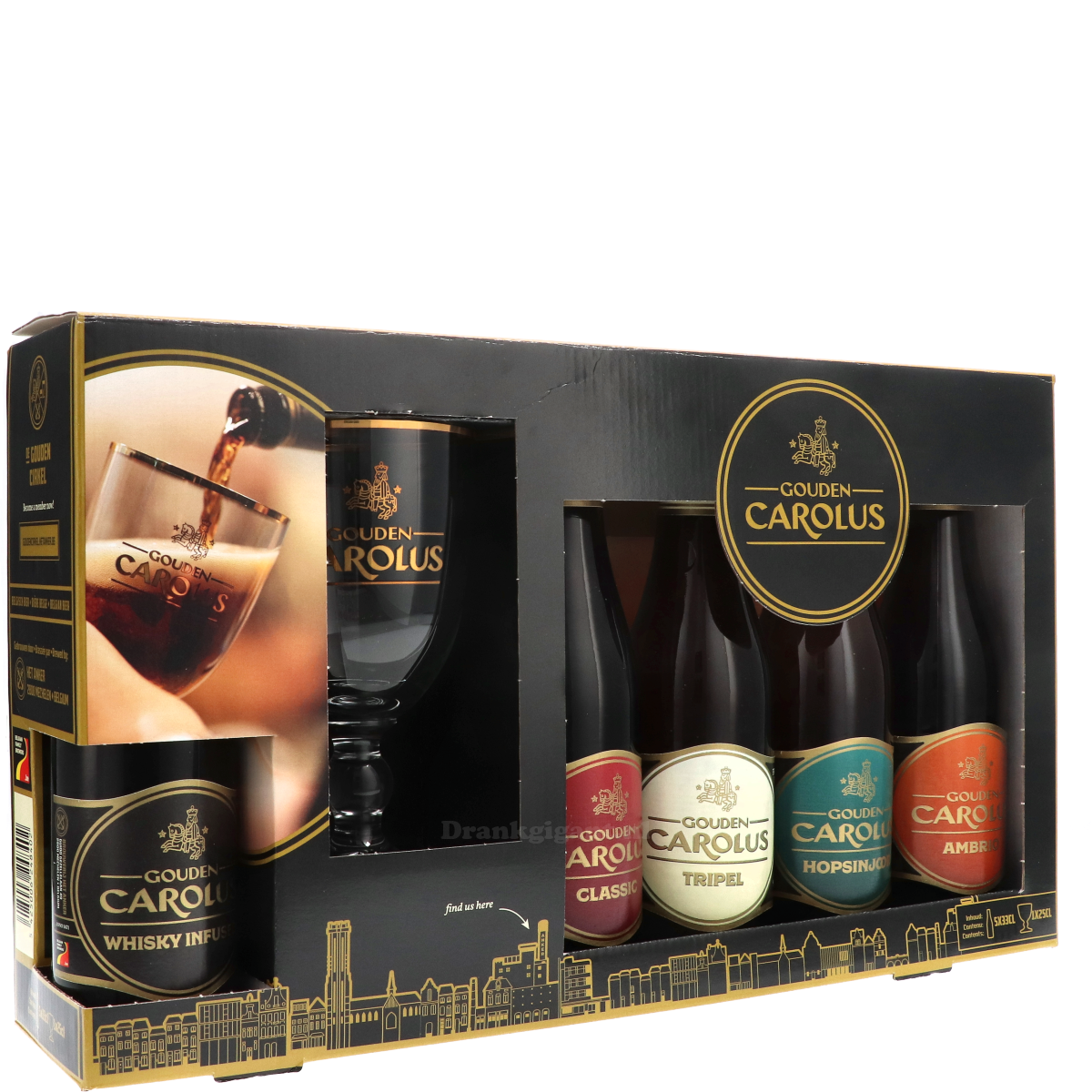 Gouden Carolus Cadeaupakket 165 cl