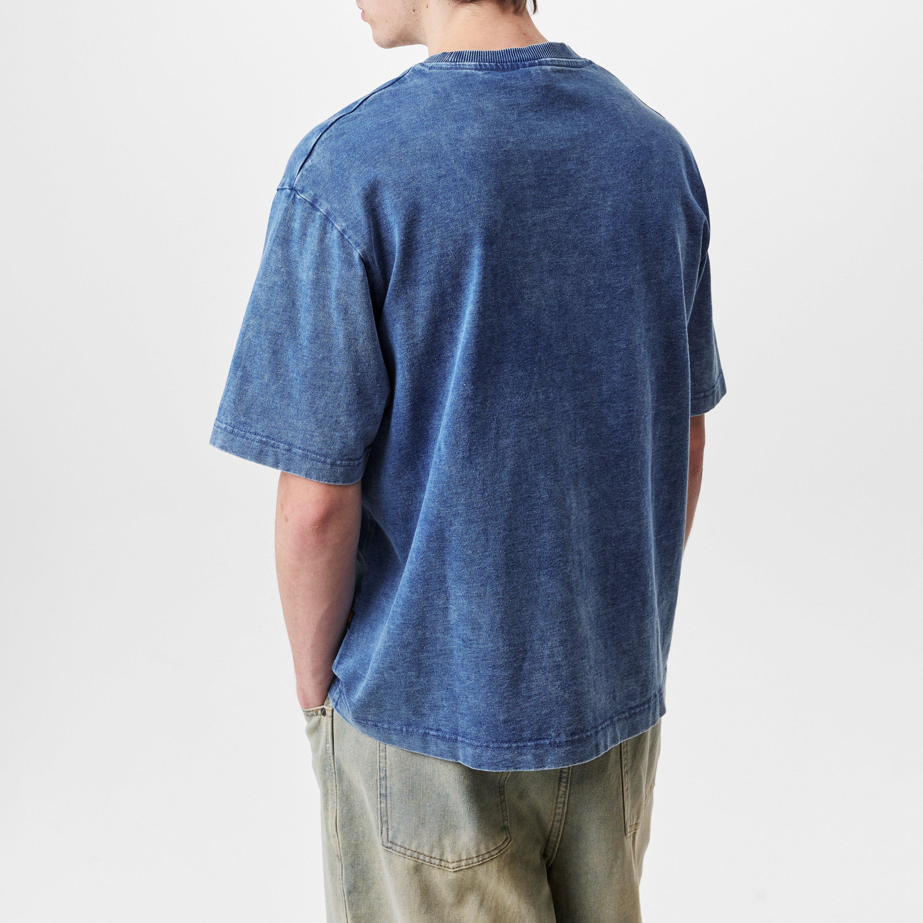 G Star Indigo Boxy T Shirt