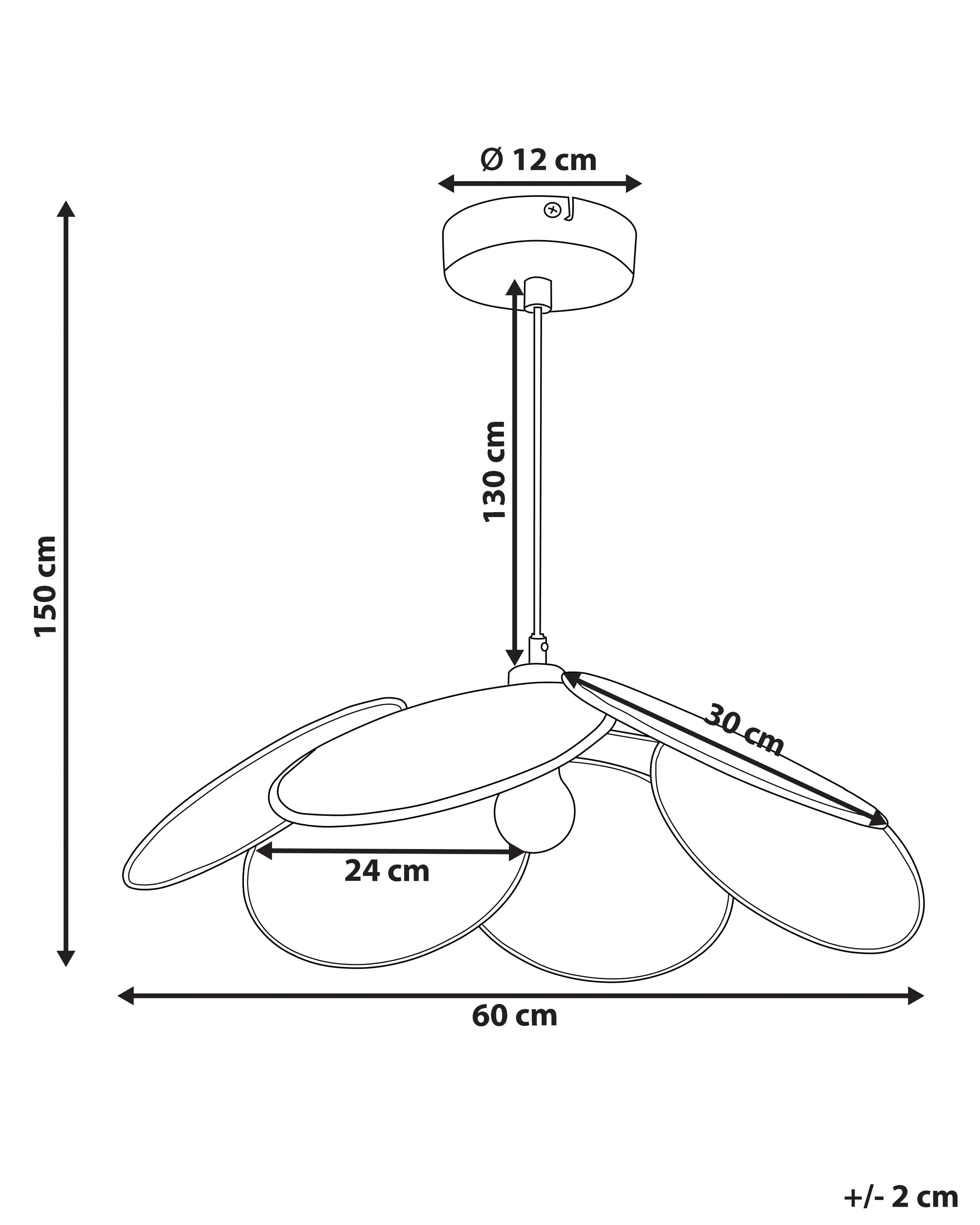 Hanglamp MEROO Papier Natuurlijk