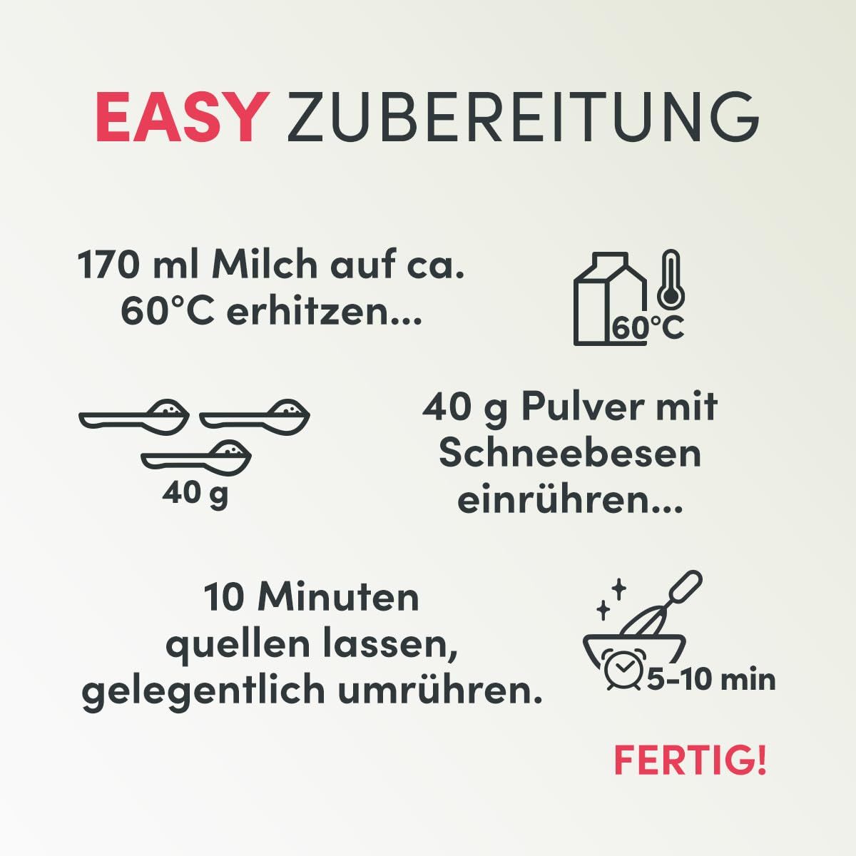 High Protein Grießbrei | Weiße Schokolade | Shape Republic