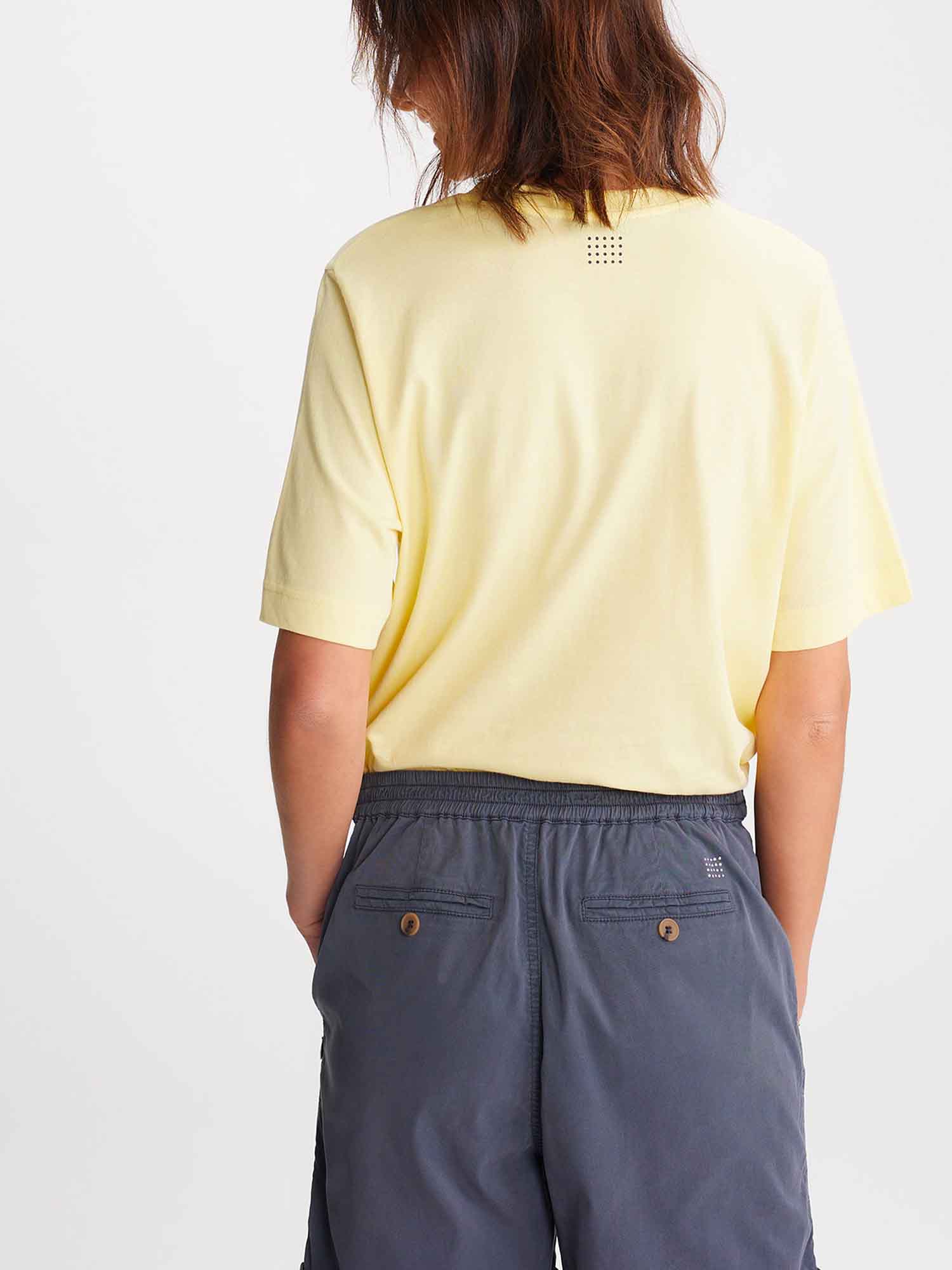 Tee Shirt Femme Coton Biologique Jaune