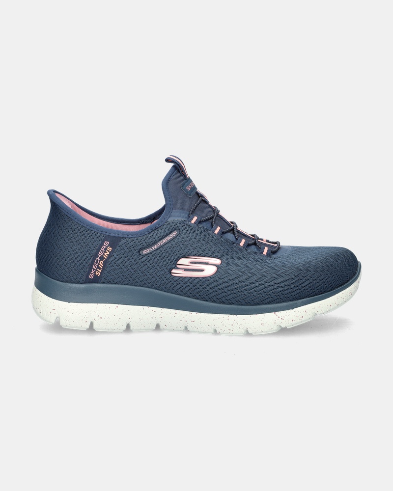 Skechers Hands Free Slip-Ins Summits Instapschoenen  - blauw