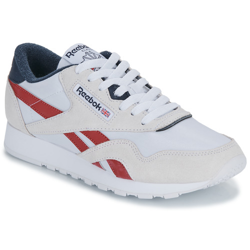 Reebok Classic - CLASSIC NYLON - Blanc / Rouge