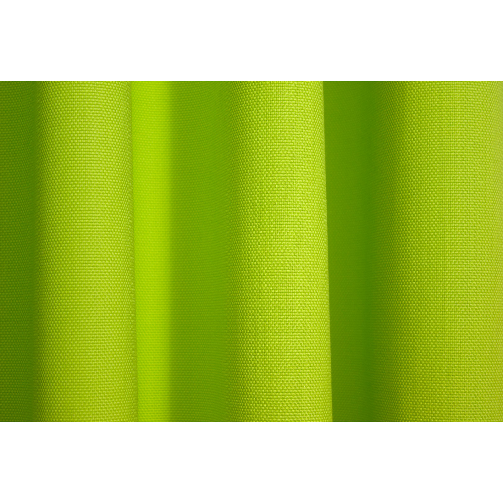 Einzelschal mit Kräuselband WIRTHNATUR - limone - 1-lagig - 130x145 cm