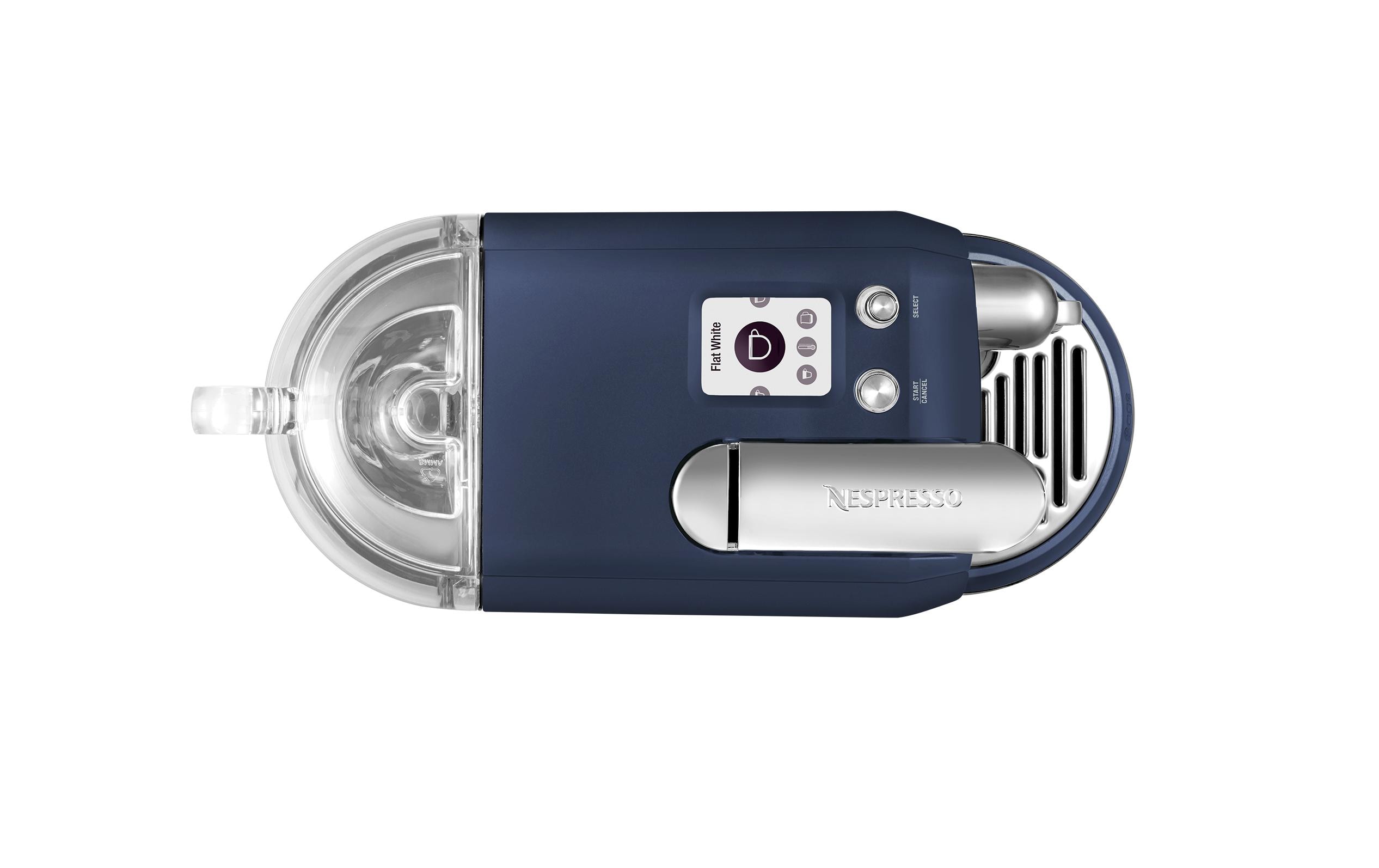 Kaffeemaschine Nespresso Creatista Plus SNE800DBL Blau<br>Kapselmaschine der Original Line für Kaffeespezialitäten in Barista-Qualität