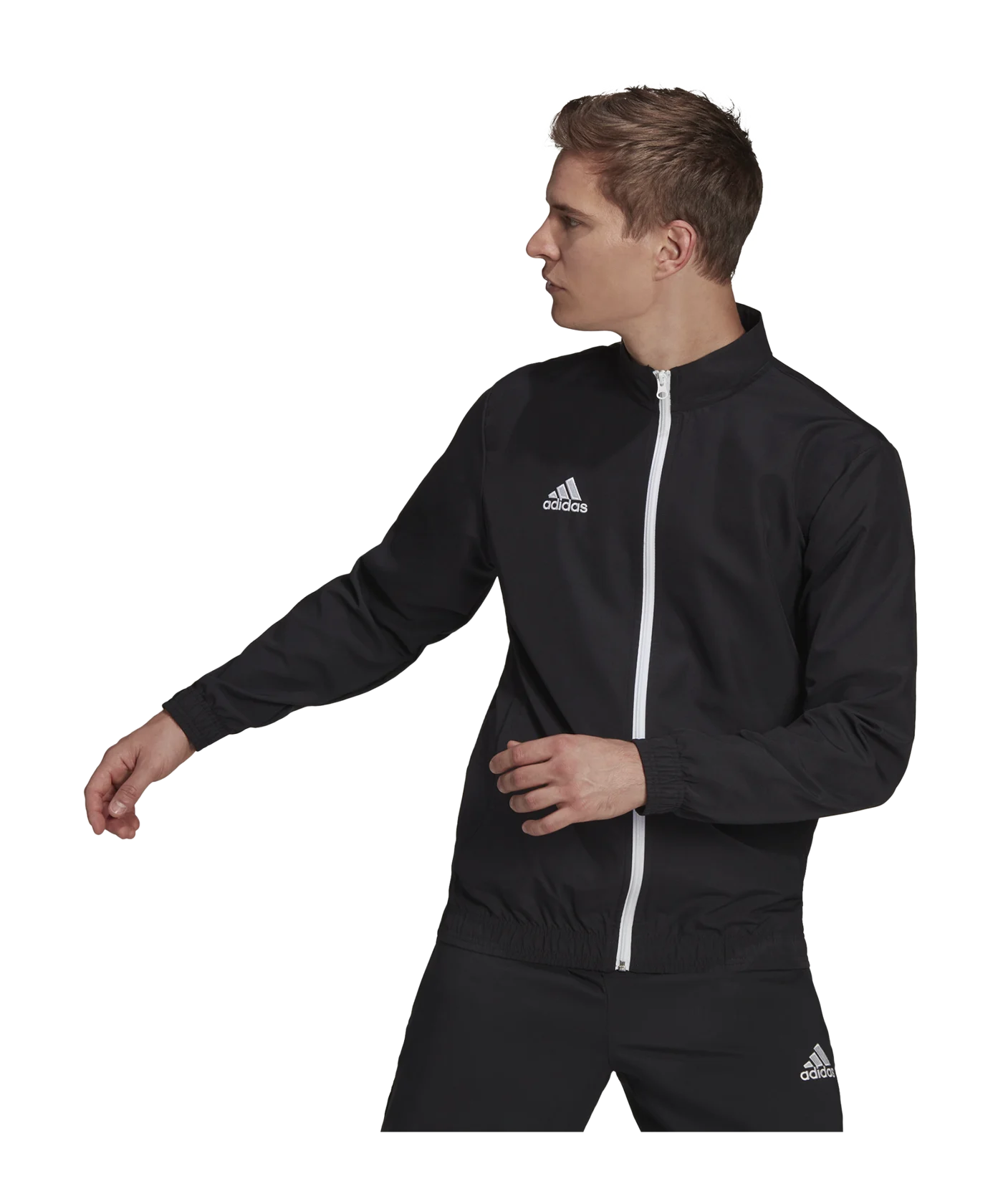 adidas Entrada 22 Präsentationsjacke Schwarz