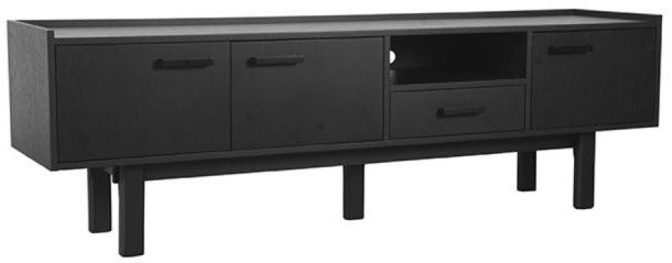 Tv-meubel Zwart FU-88.024 Cali B190 x D45 x H60 cm
