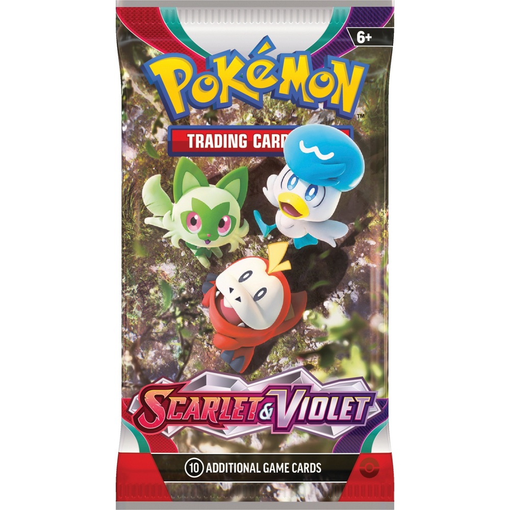Pokémon-Sammelkartenspiel: Scharlachrote & Violette Boosterpack-Sortiment