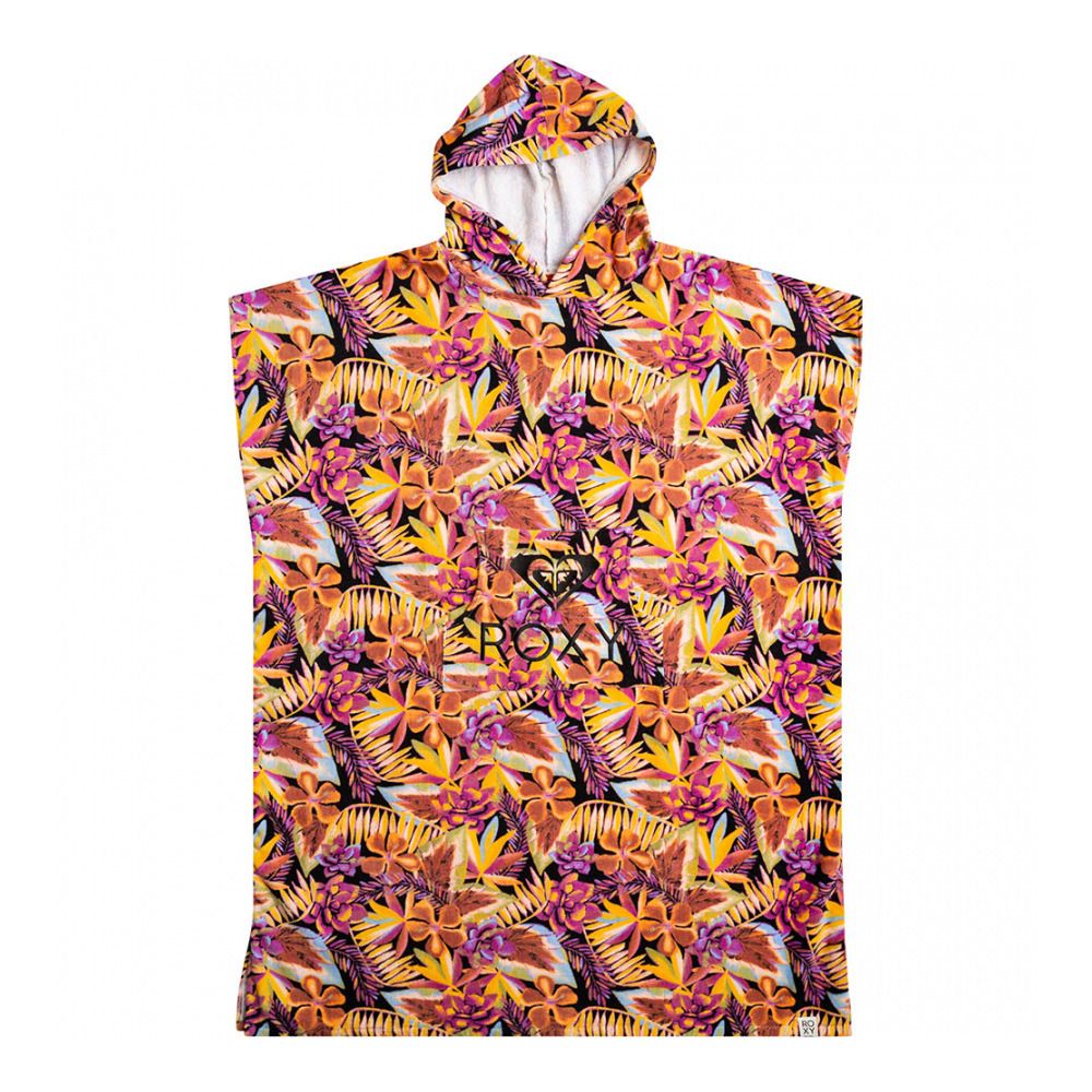 Roxy STY MAGICAL PRT - Poncho Femme anthracite hot tropi