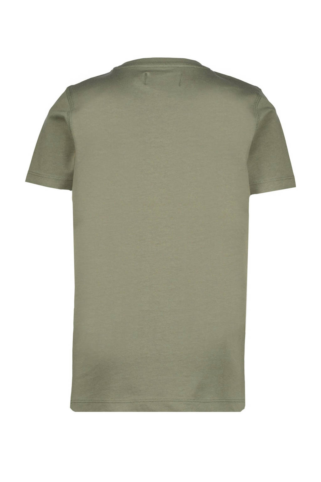 Raizzed T-shirt Iowa met logo armygroen