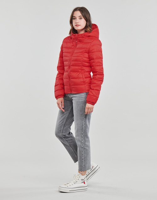 Only - ONLTAHOE HOOD JACKET OTW NOOS - Rouge
